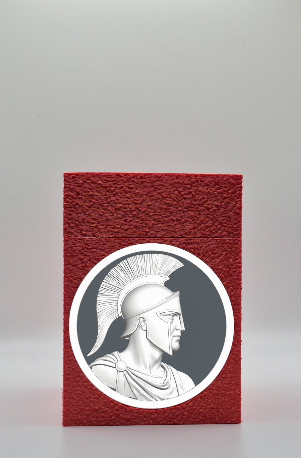 Spartan Card Box — Red