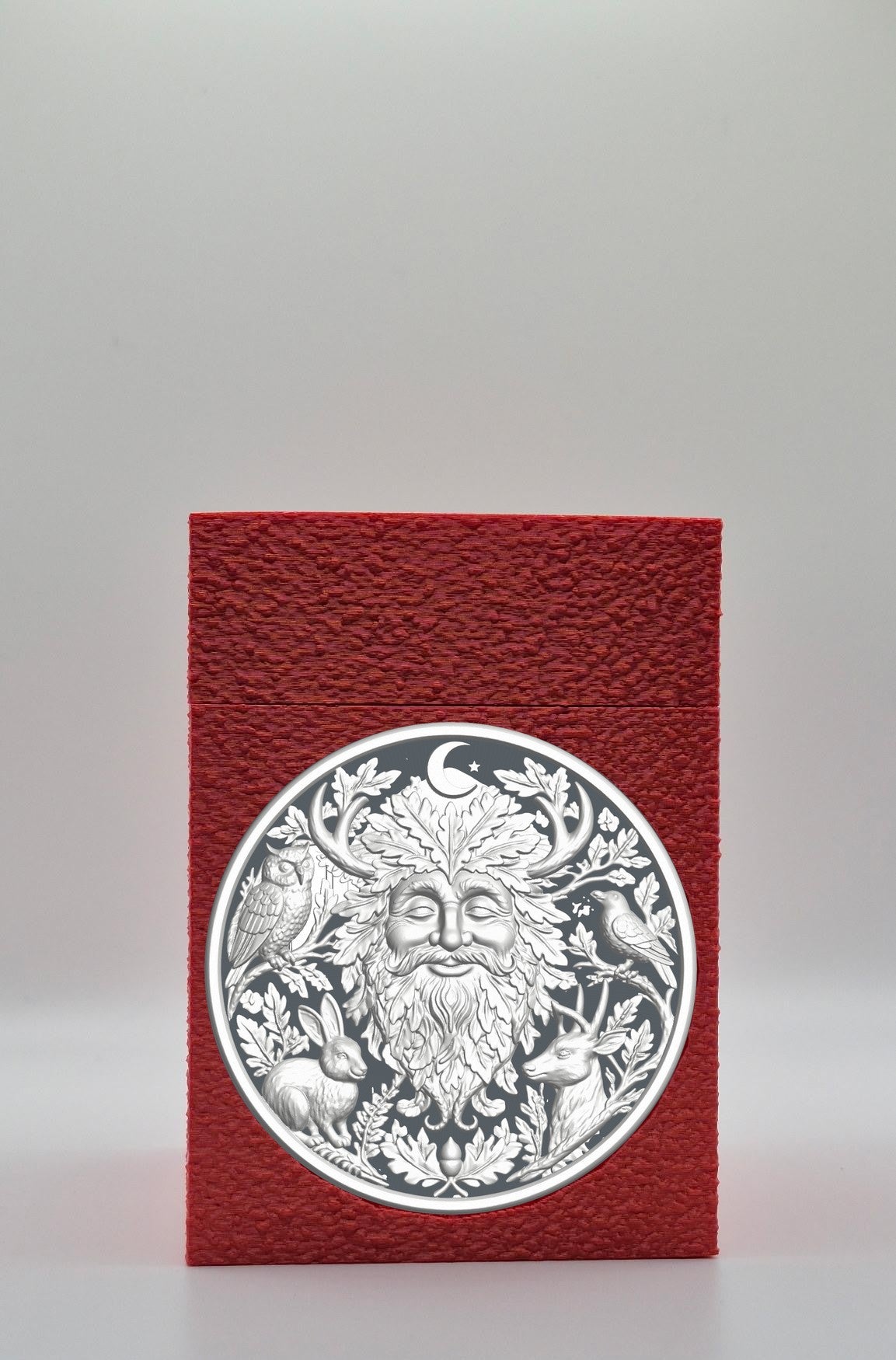 Tree Spirit Card Box — Red