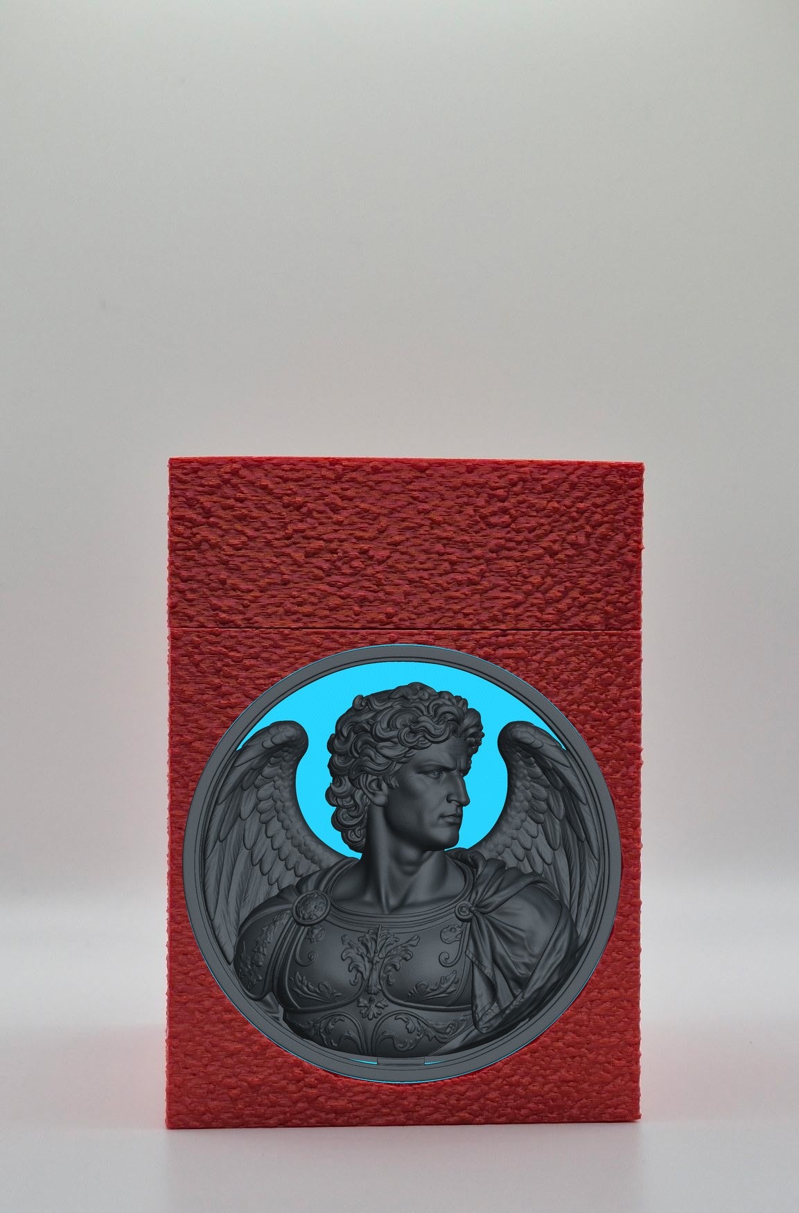 Angel Card Box — Red