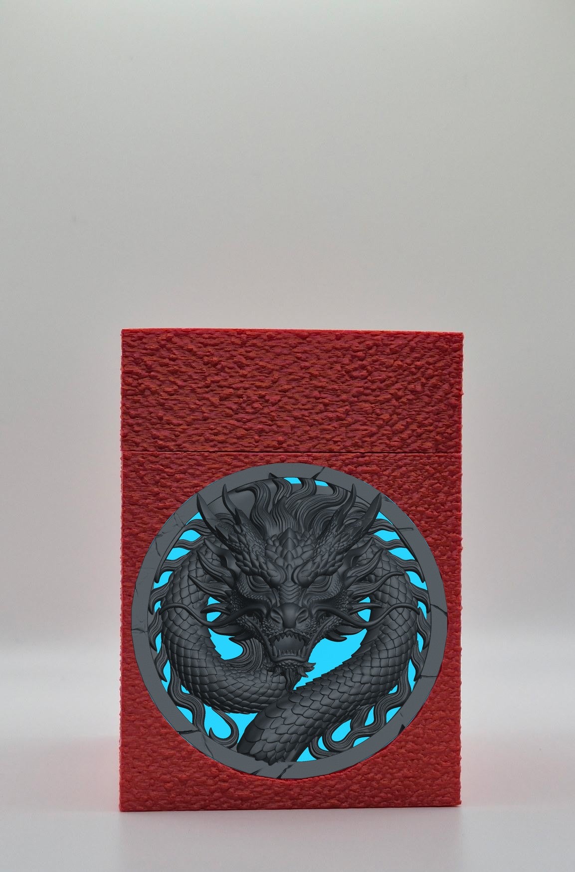 Dragon Card Box — Red