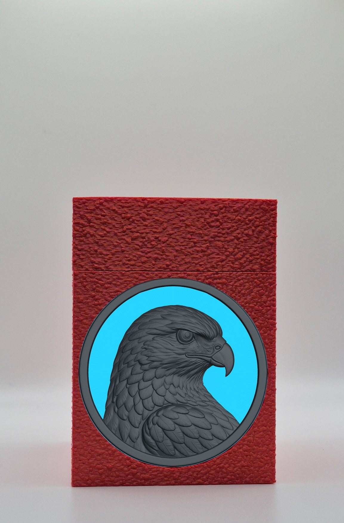 Eagle Card Box — Red