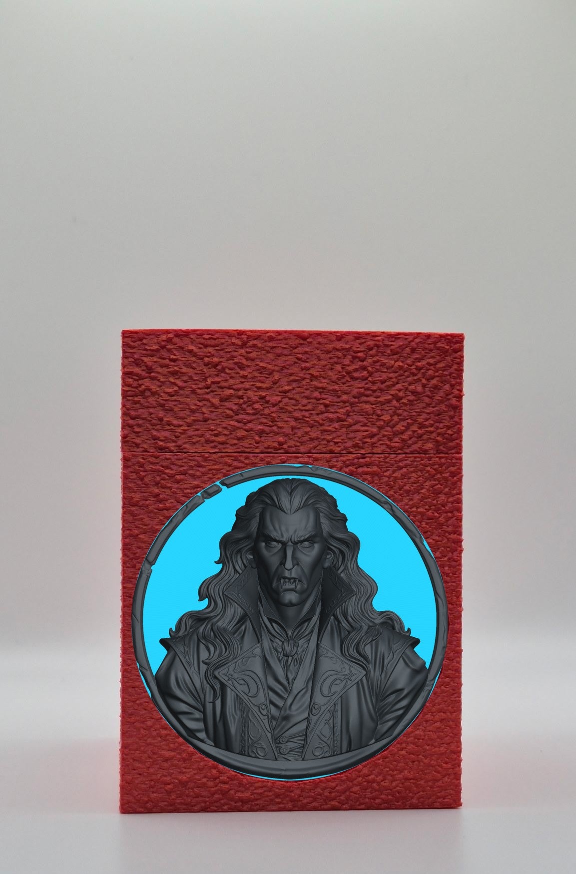 Gothic Vampire Card Box — Red