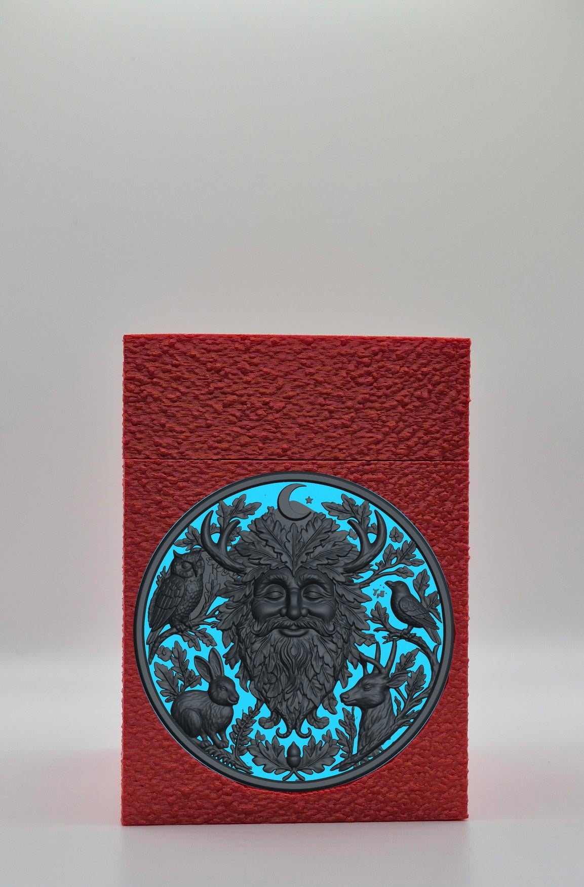 Tree Spirit Card Box — Red
