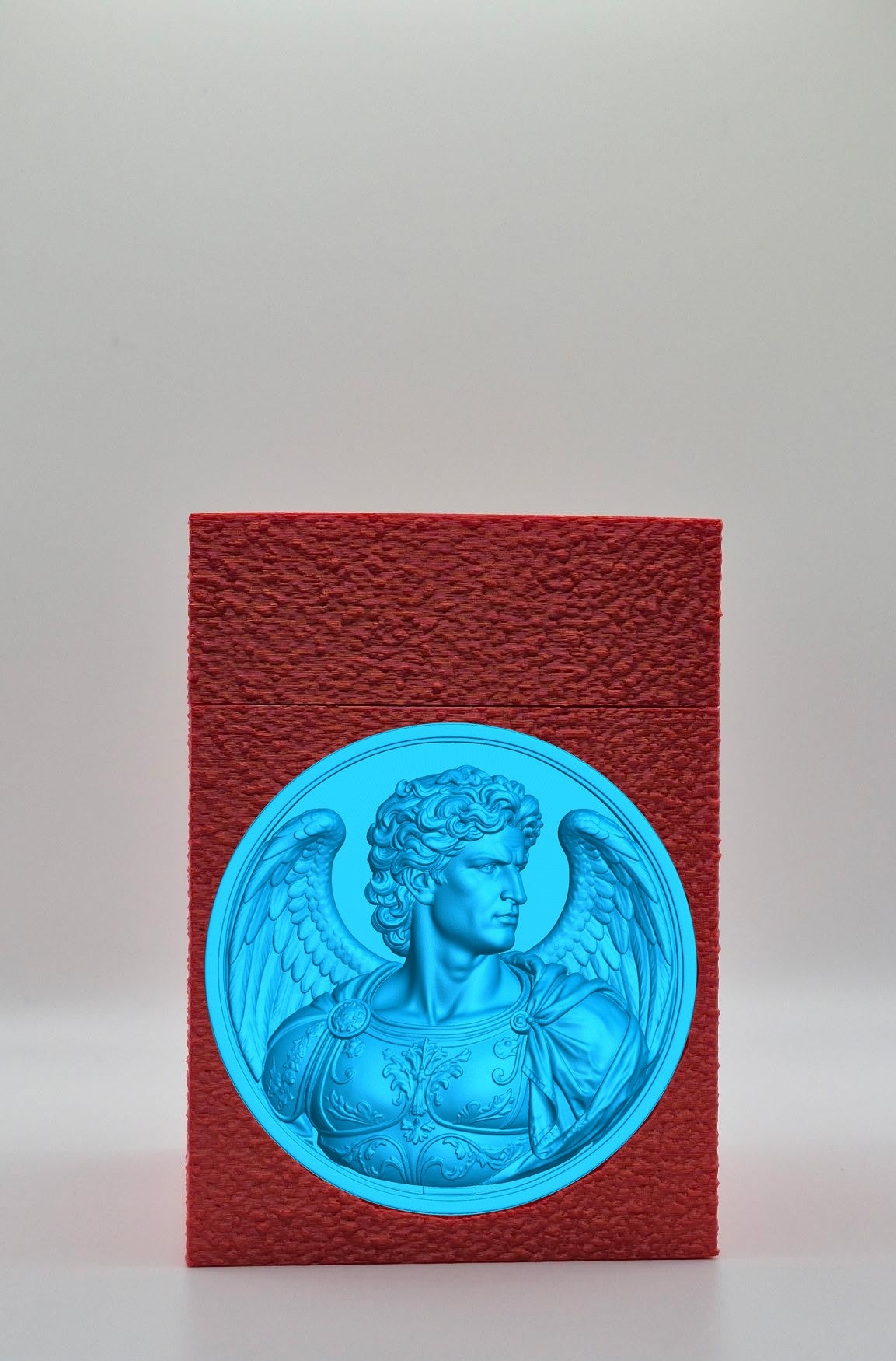 Angel Card Box — Red