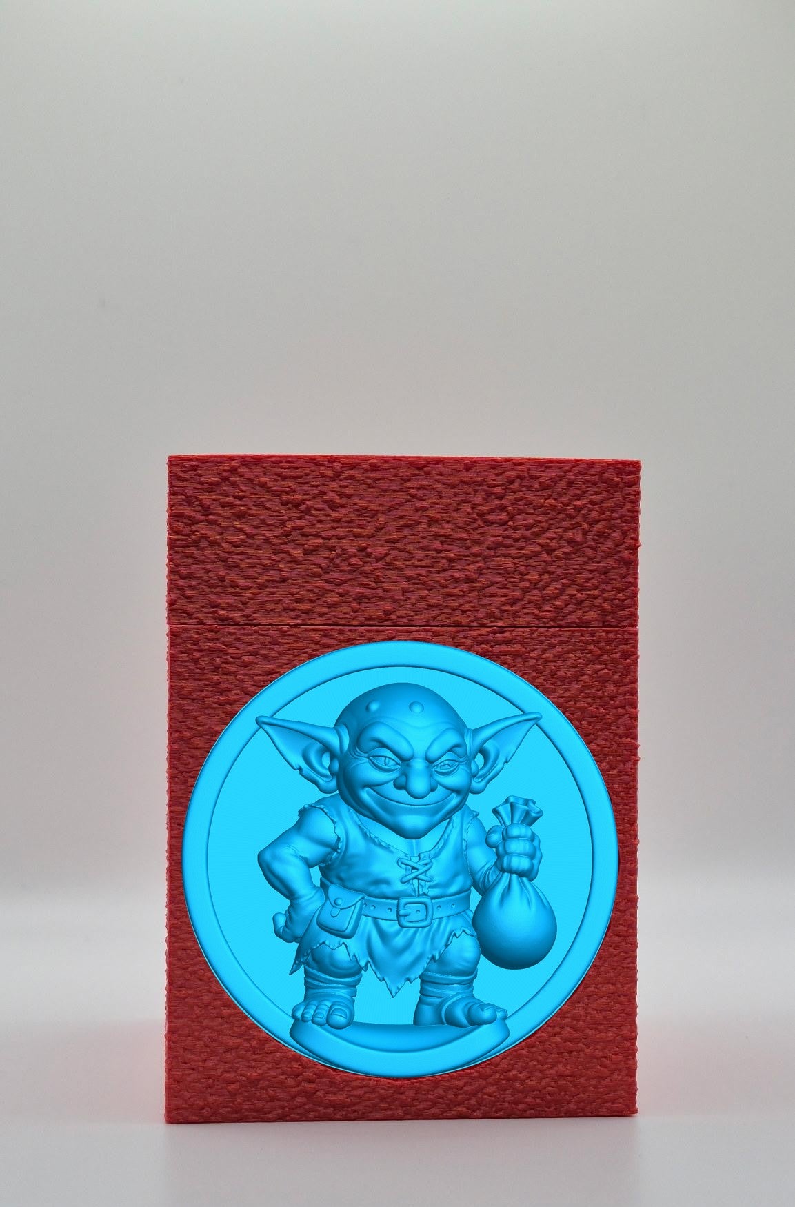 Greedy Goblin Card Box — Red