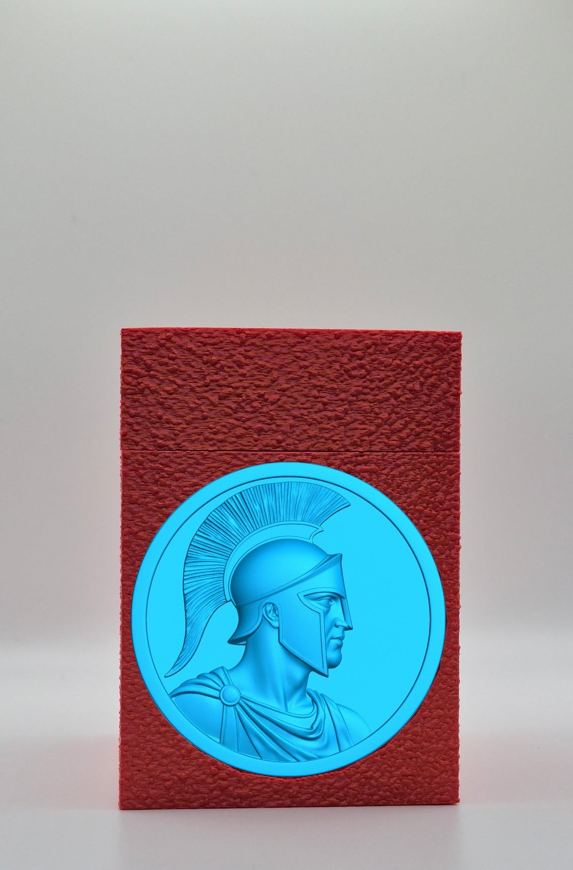 Spartan Card Box — Red