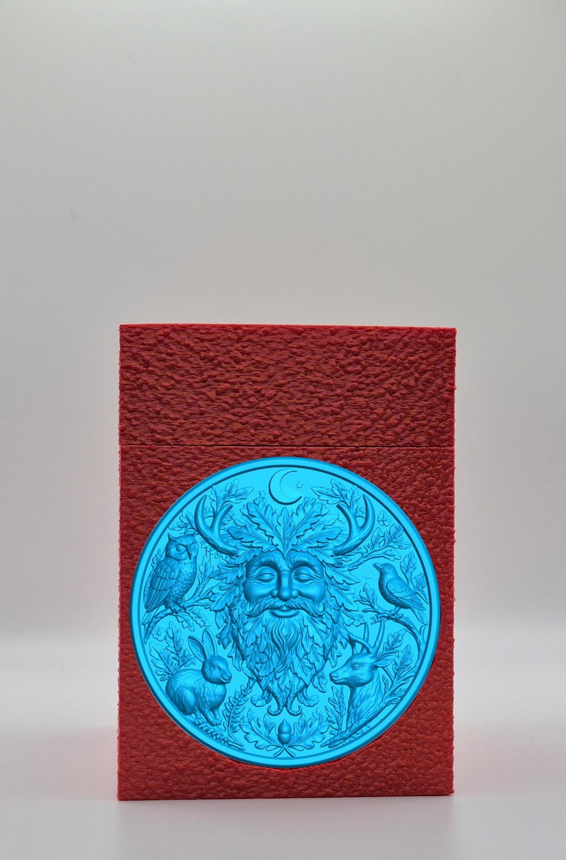 Tree Spirit Card Box — Red