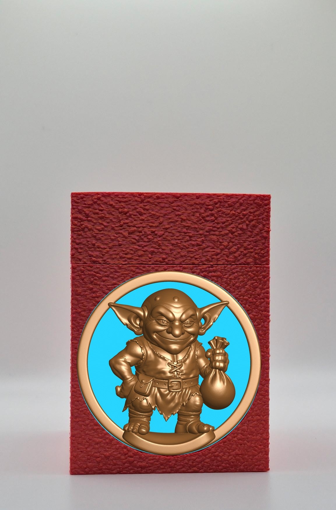 Greedy Goblin Card Box — Red