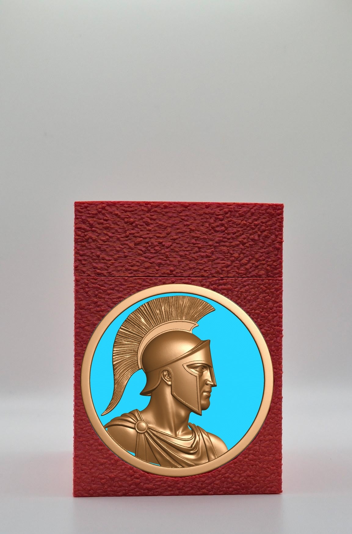Spartan Card Box — Red