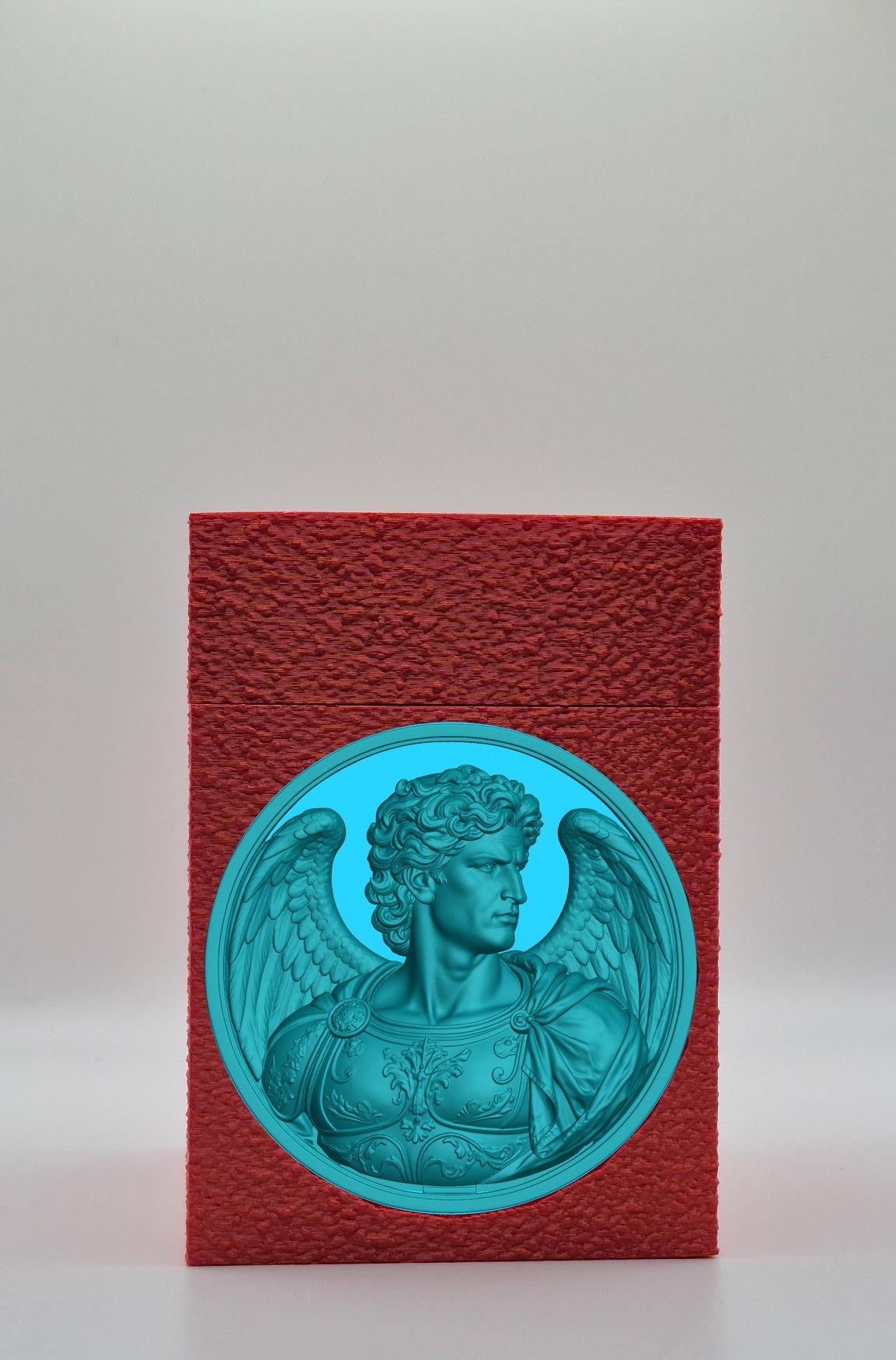 Angel Card Box — Red