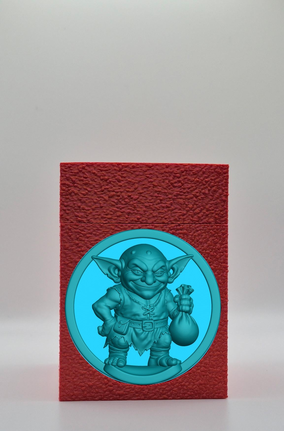 Greedy Goblin Card Box — Red