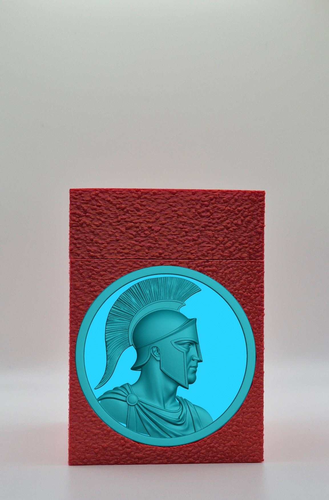 Spartan Card Box — Red