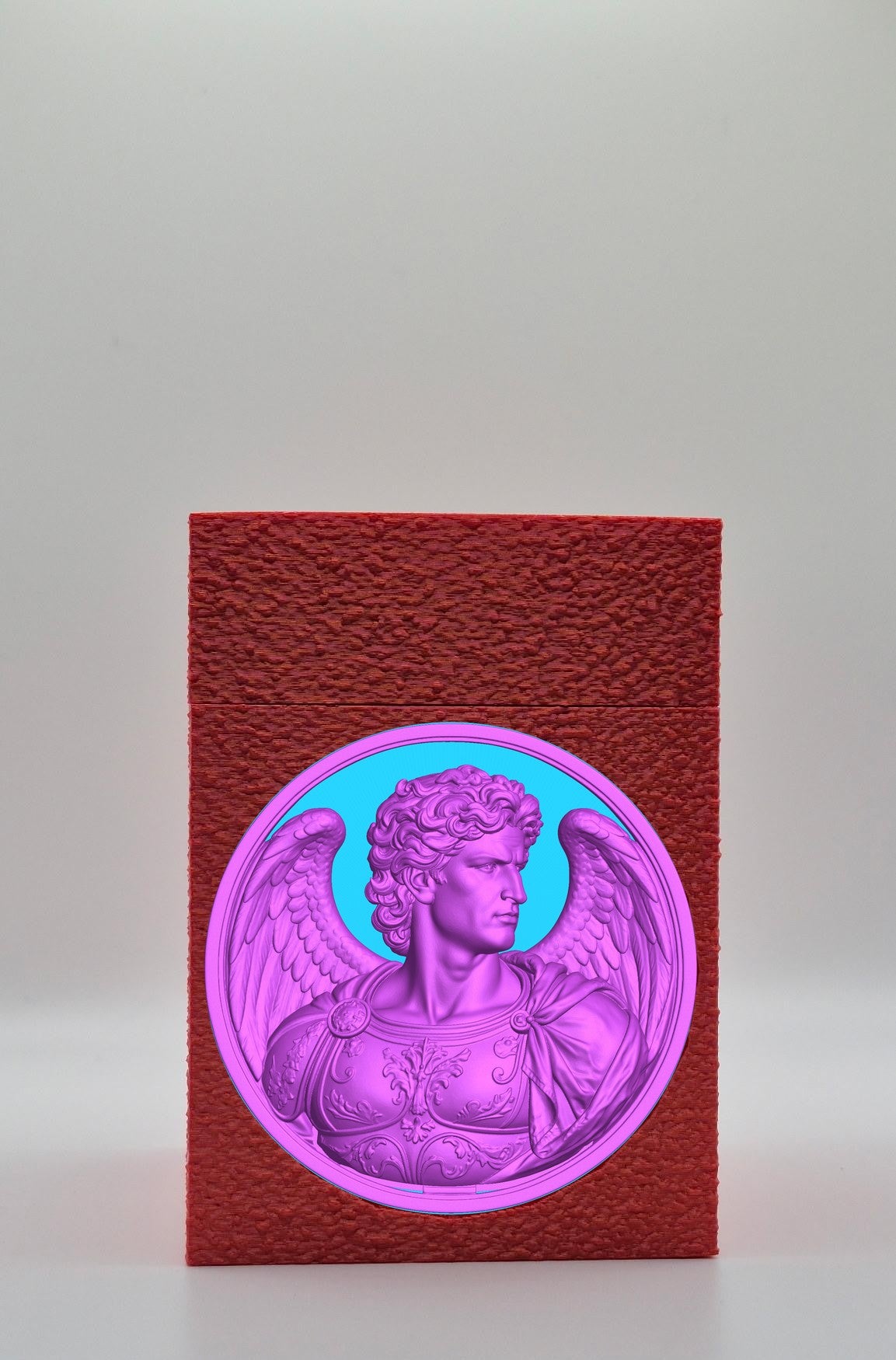 Angel Card Box — Red