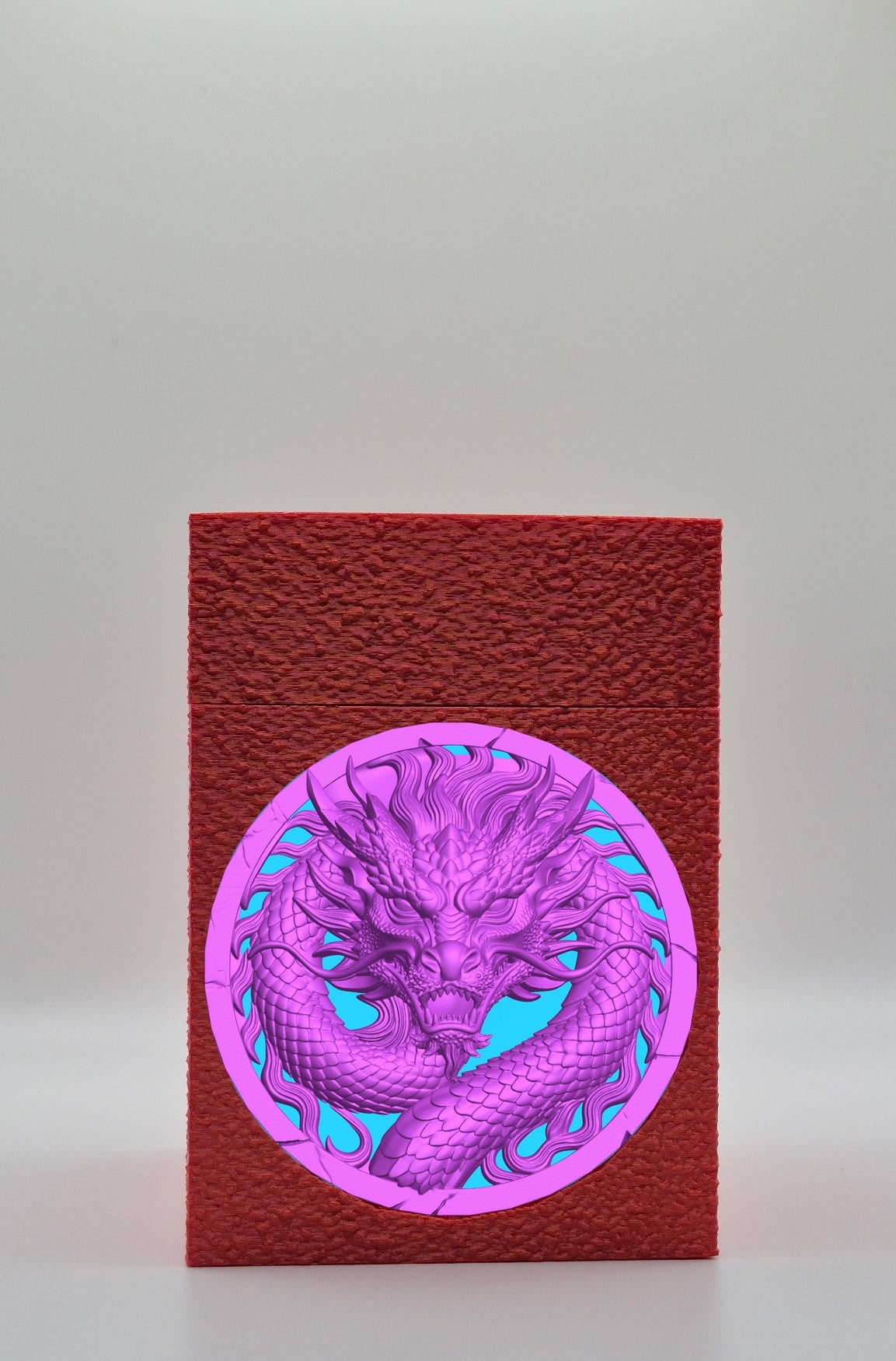 Dragon Card Box — Red