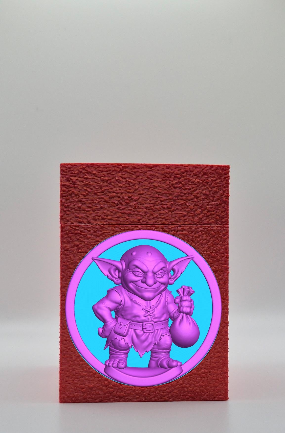 Greedy Goblin Card Box — Red