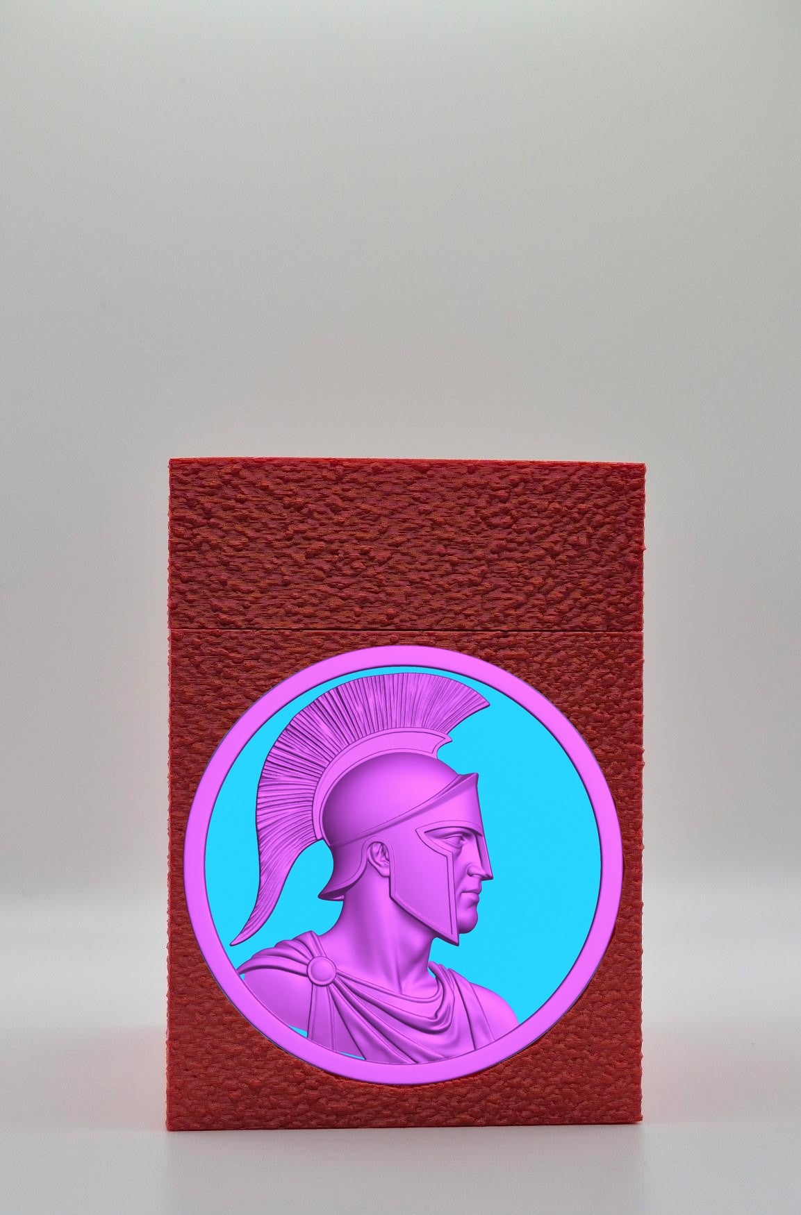 Spartan Card Box — Red