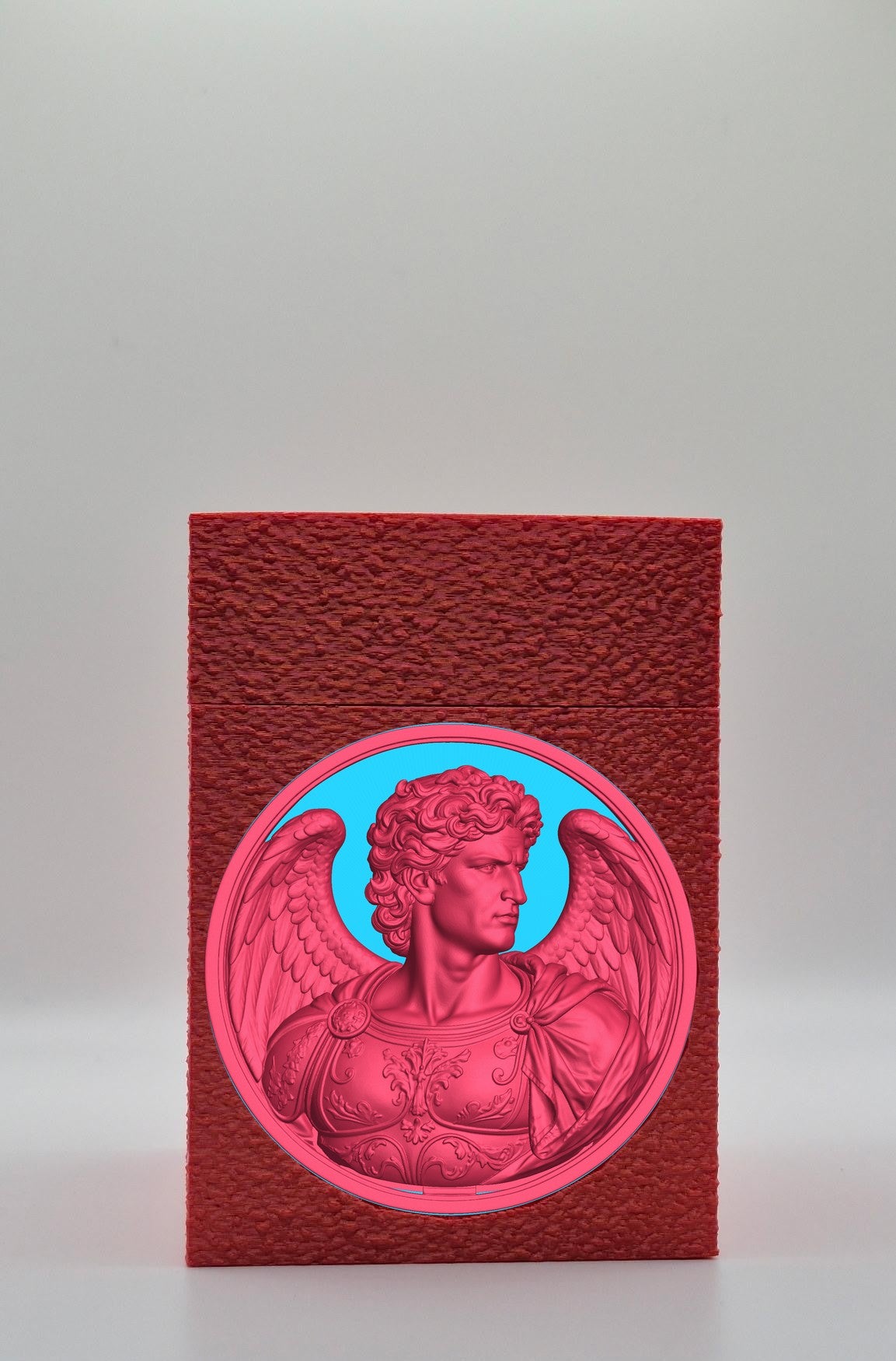 Angel Card Box — Red