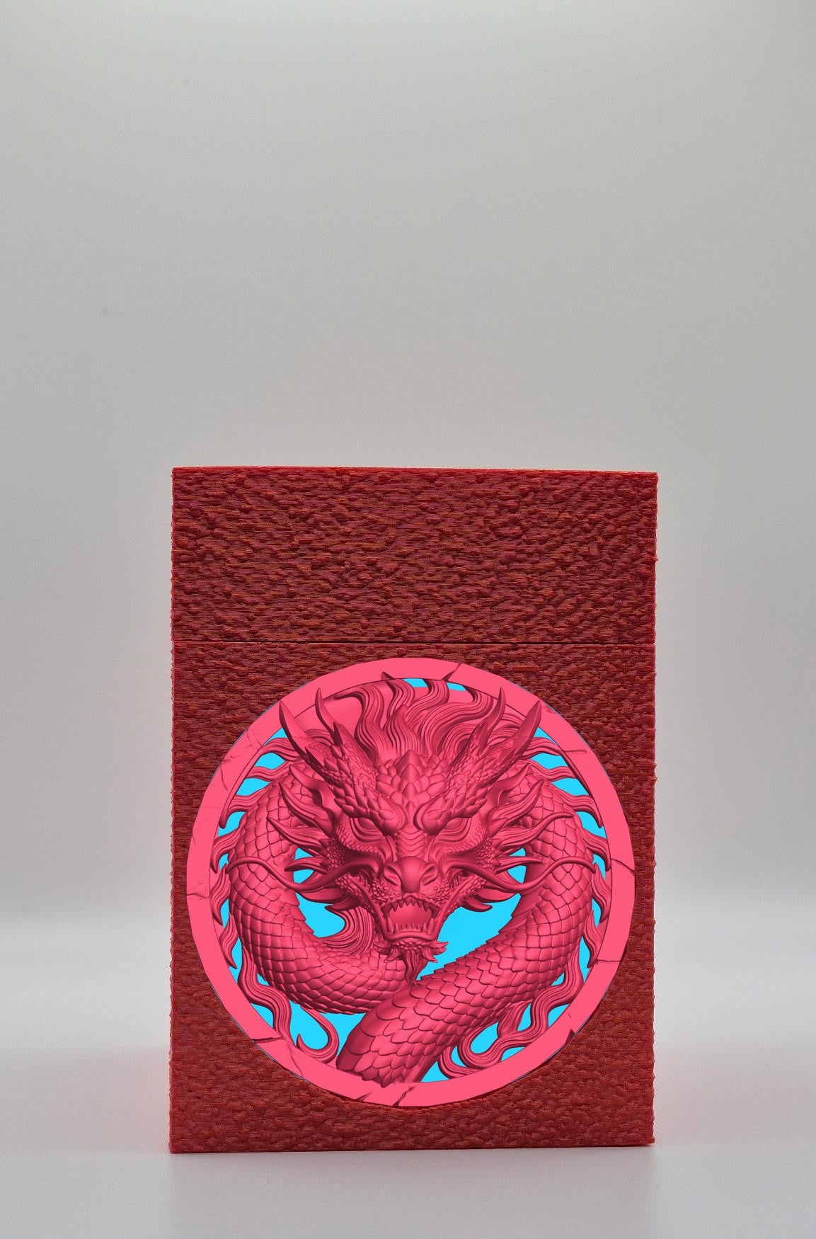 Dragon Card Box — Red