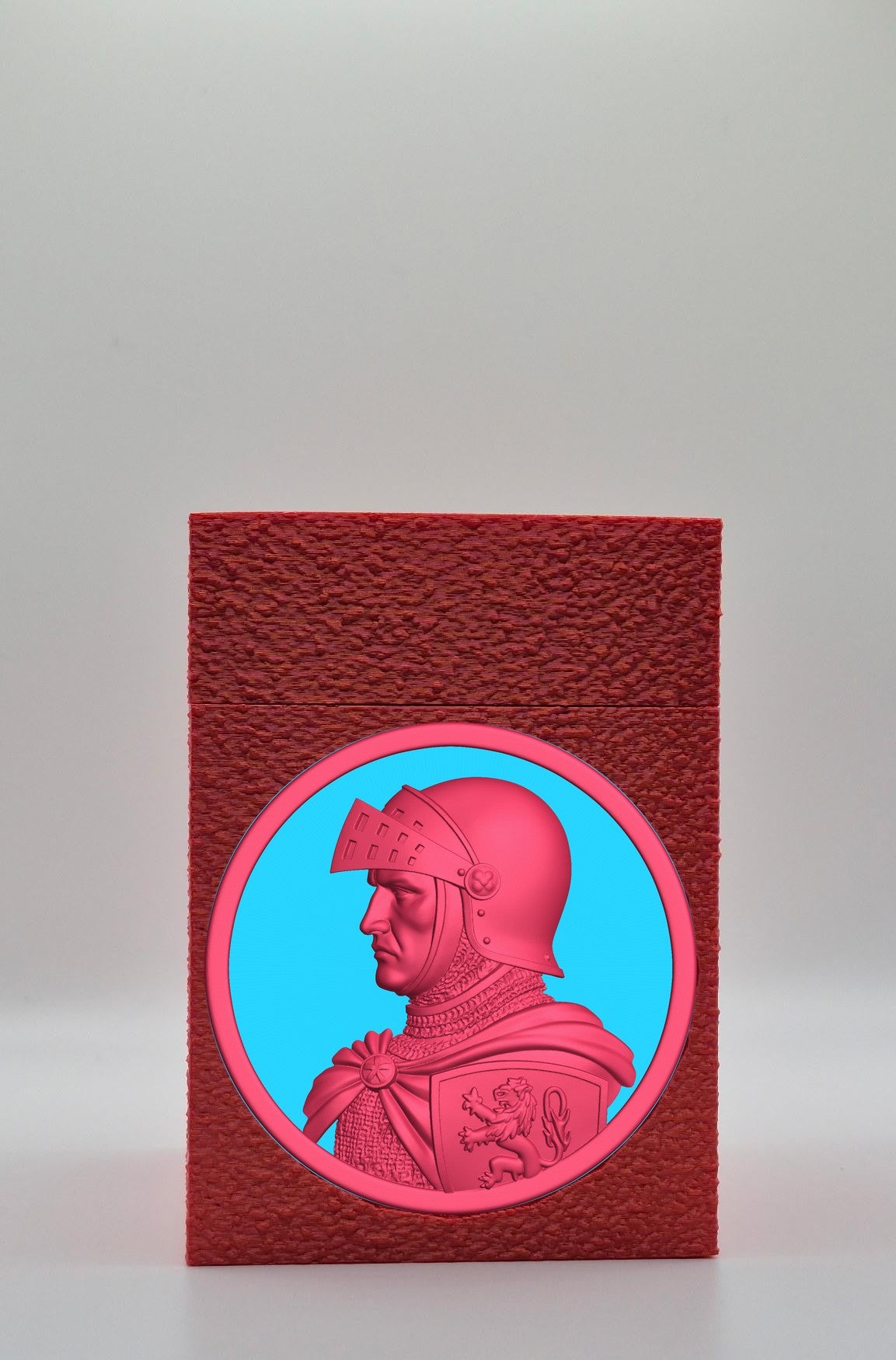 Knight Card Box — Red
