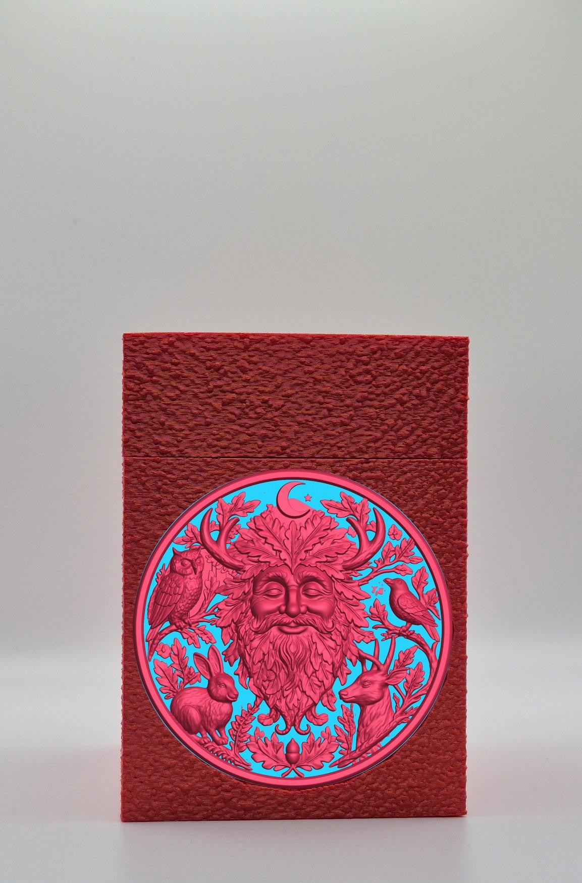 Tree Spirit Card Box — Red