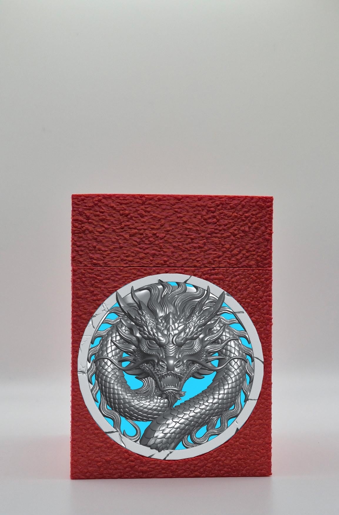 Dragon Card Box — Red