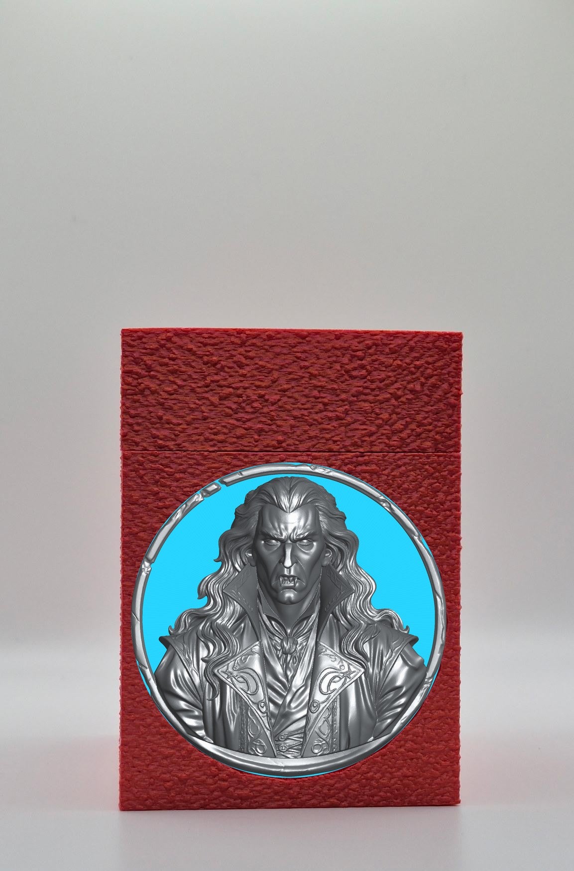 Gothic Vampire Card Box — Red