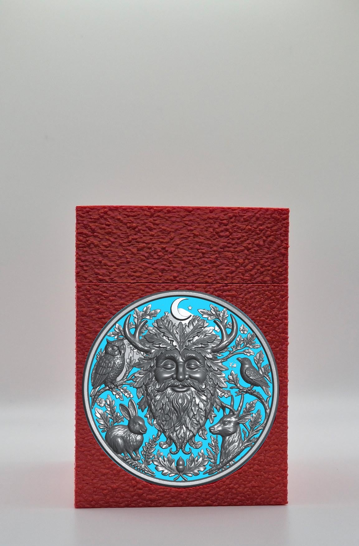 Tree Spirit Card Box — Red