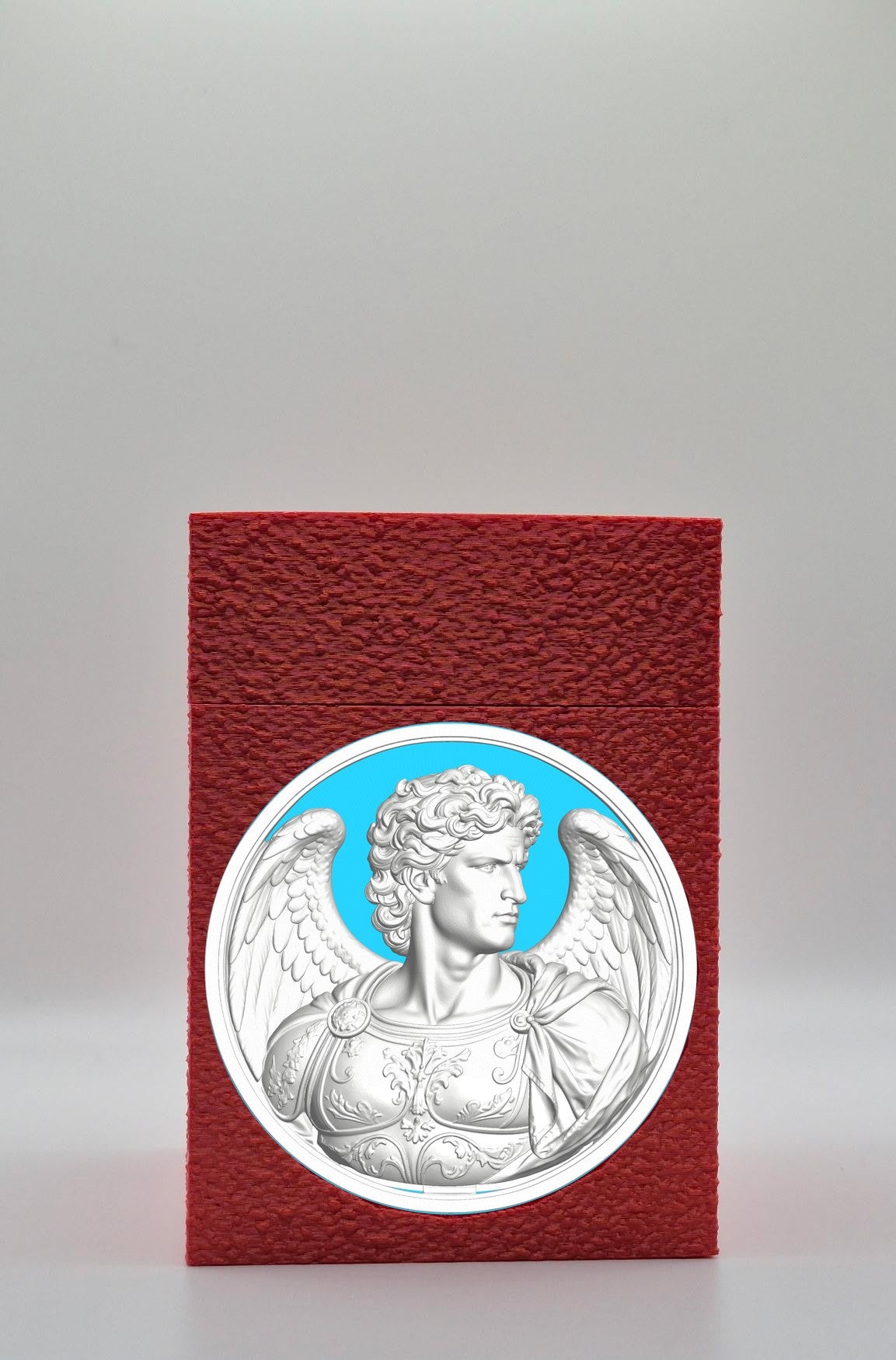 Angel Card Box — Red