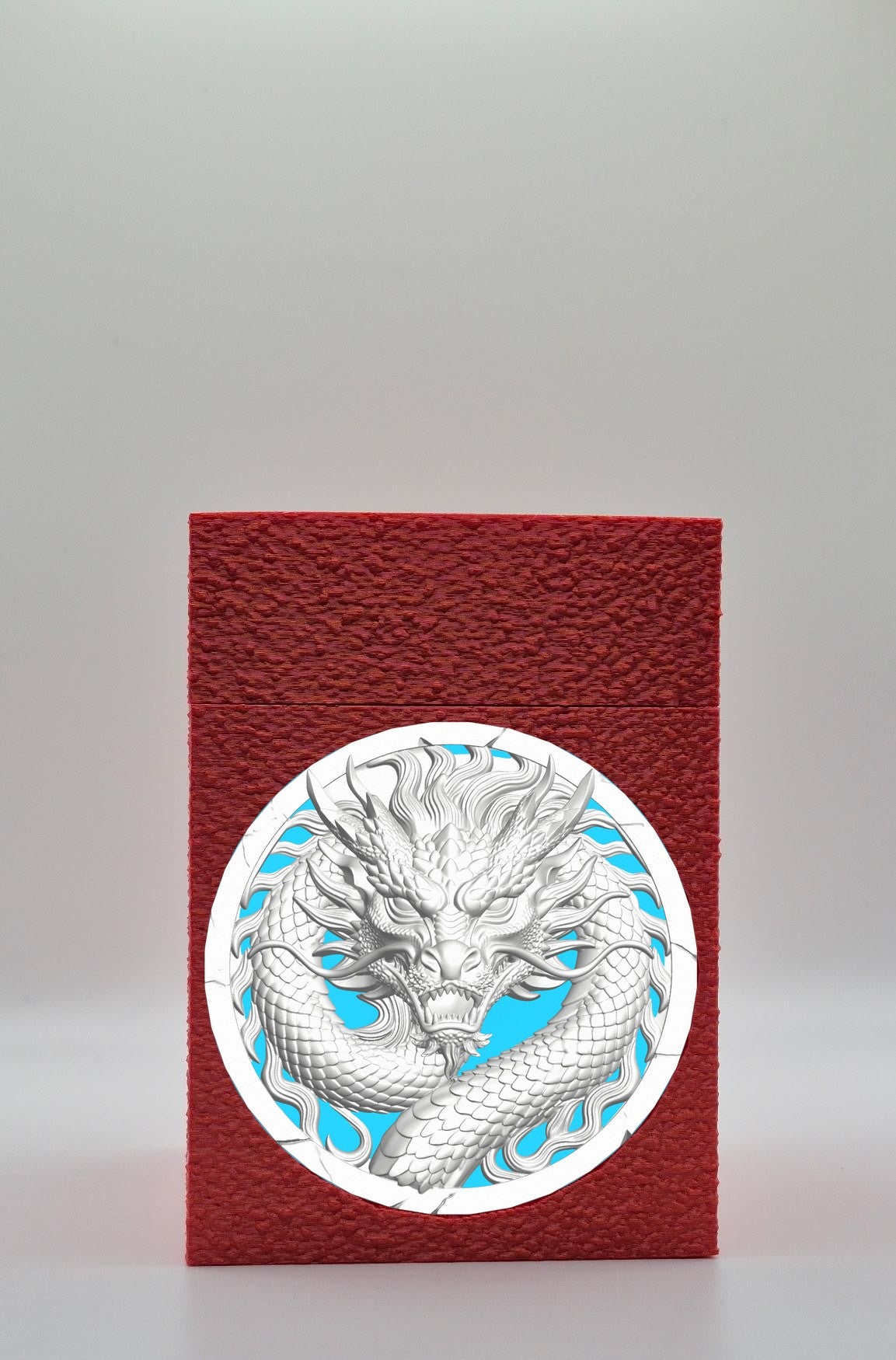 Dragon Card Box — Red