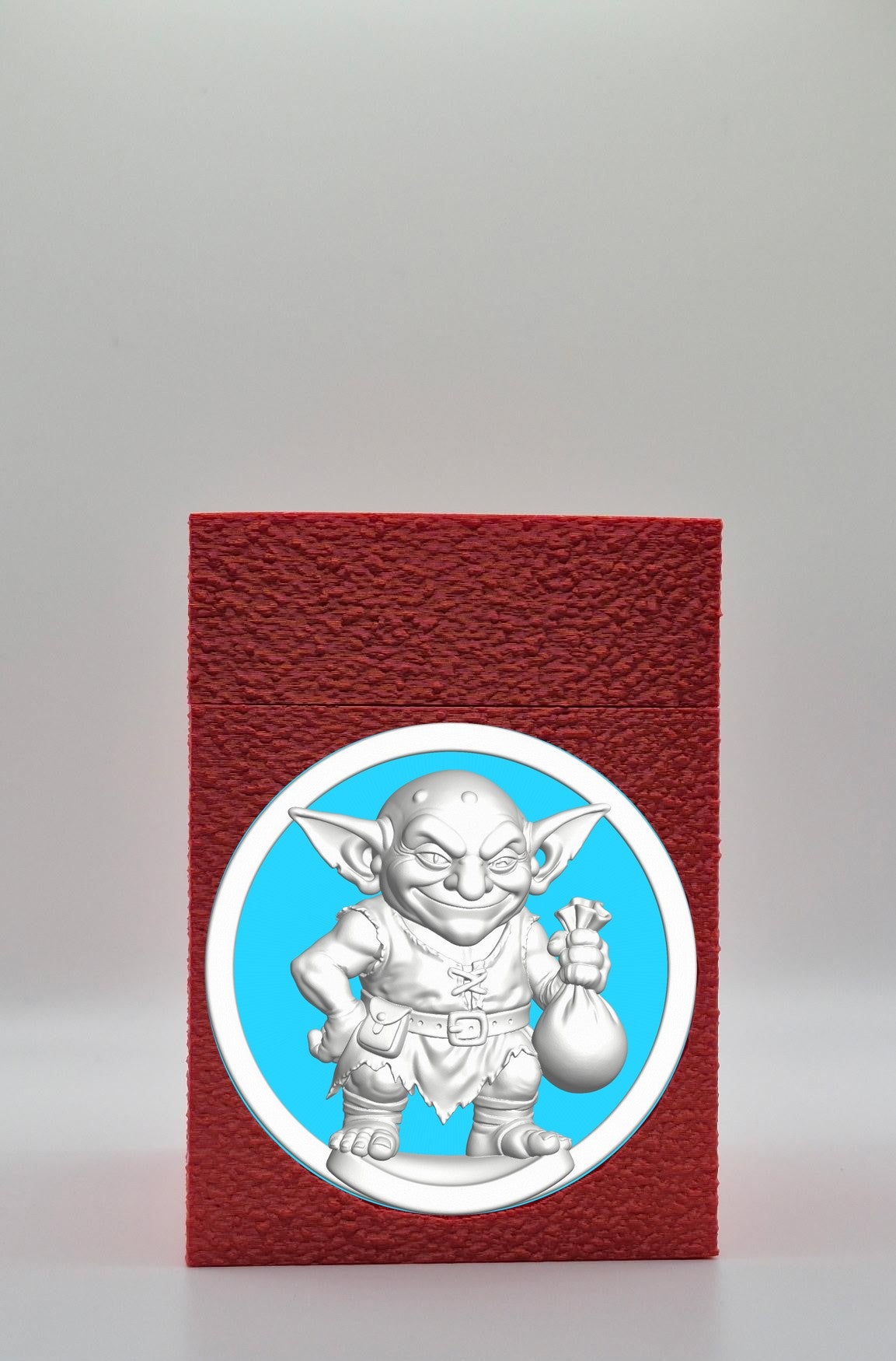 Greedy Goblin Card Box — Red