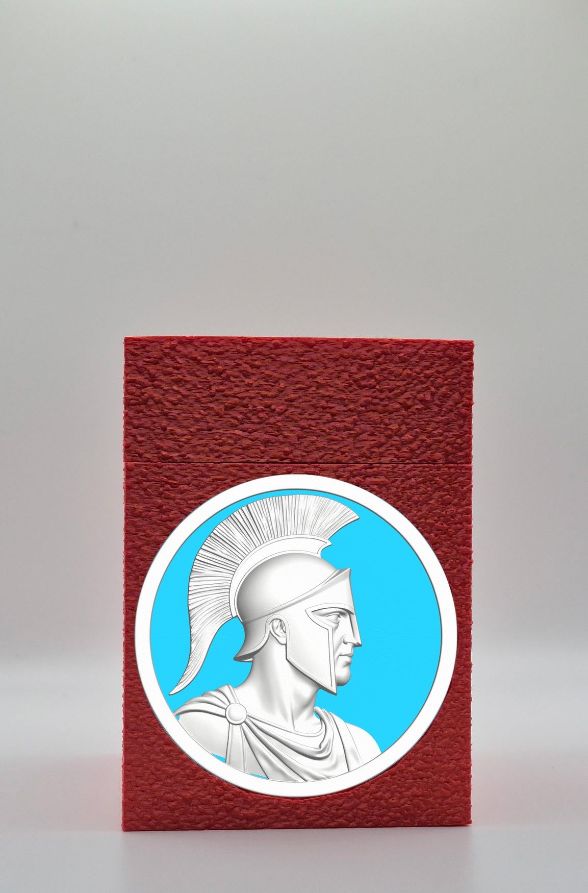 Spartan Card Box — Red