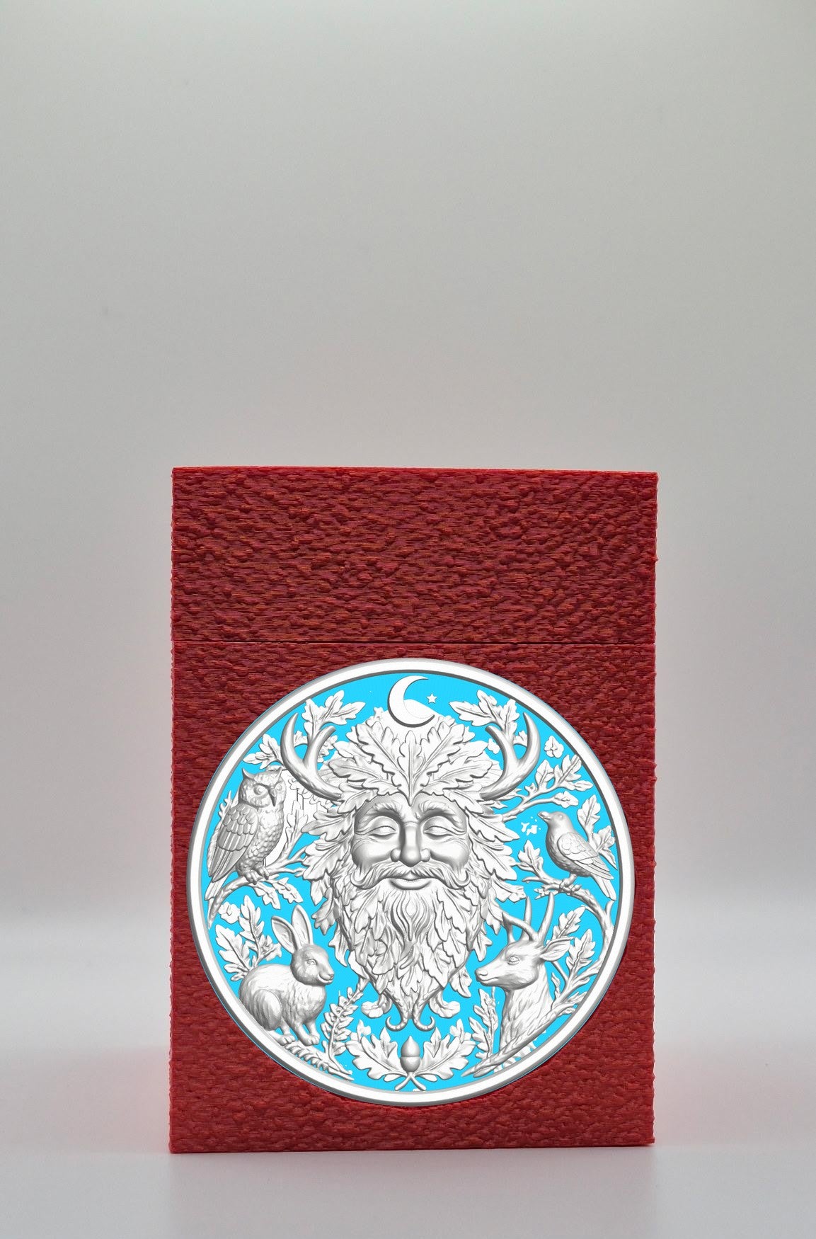 Tree Spirit Card Box — Red