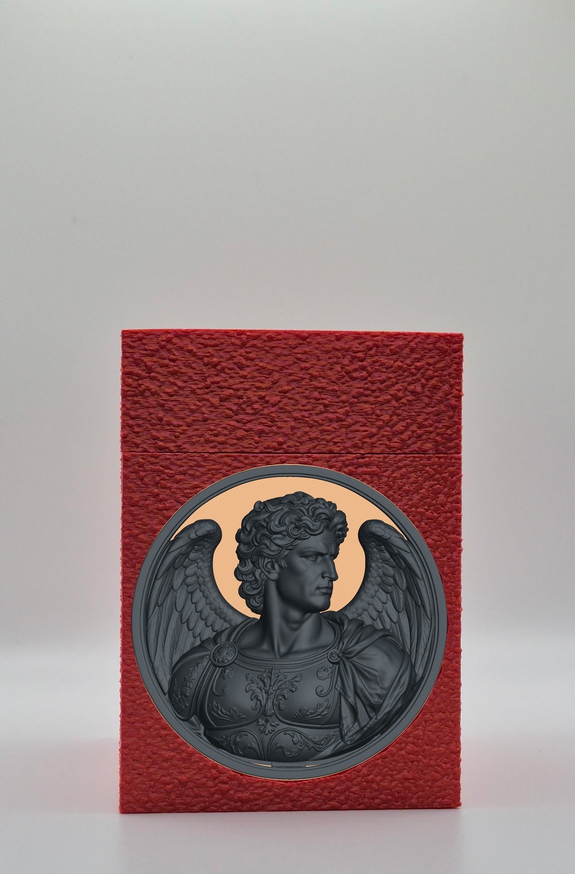 Angel Card Box — Red
