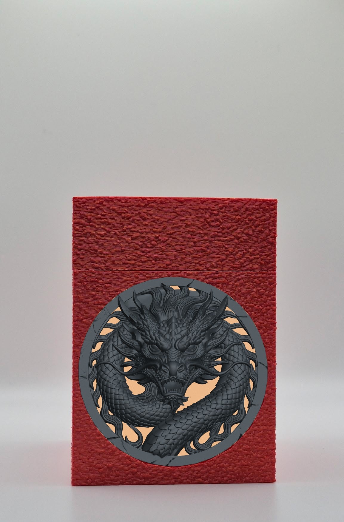 Dragon Card Box — Red