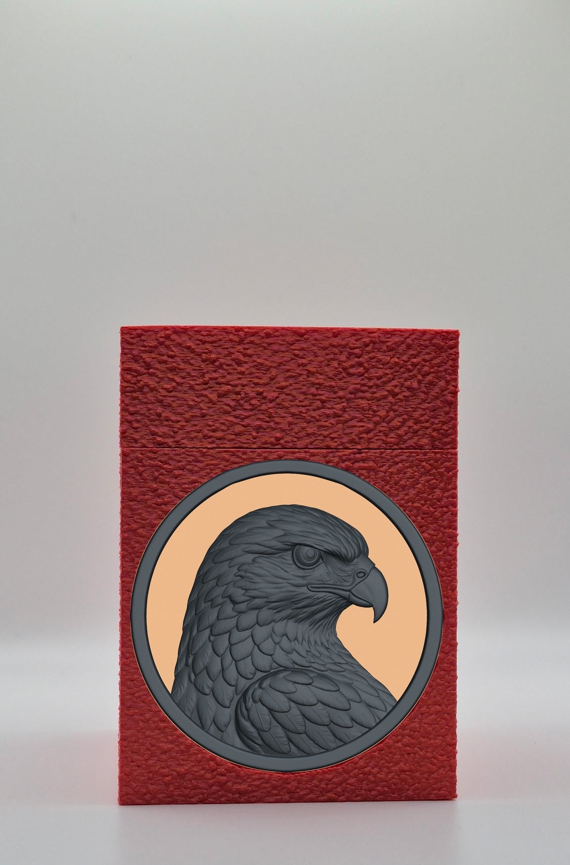 Eagle Card Box — Red