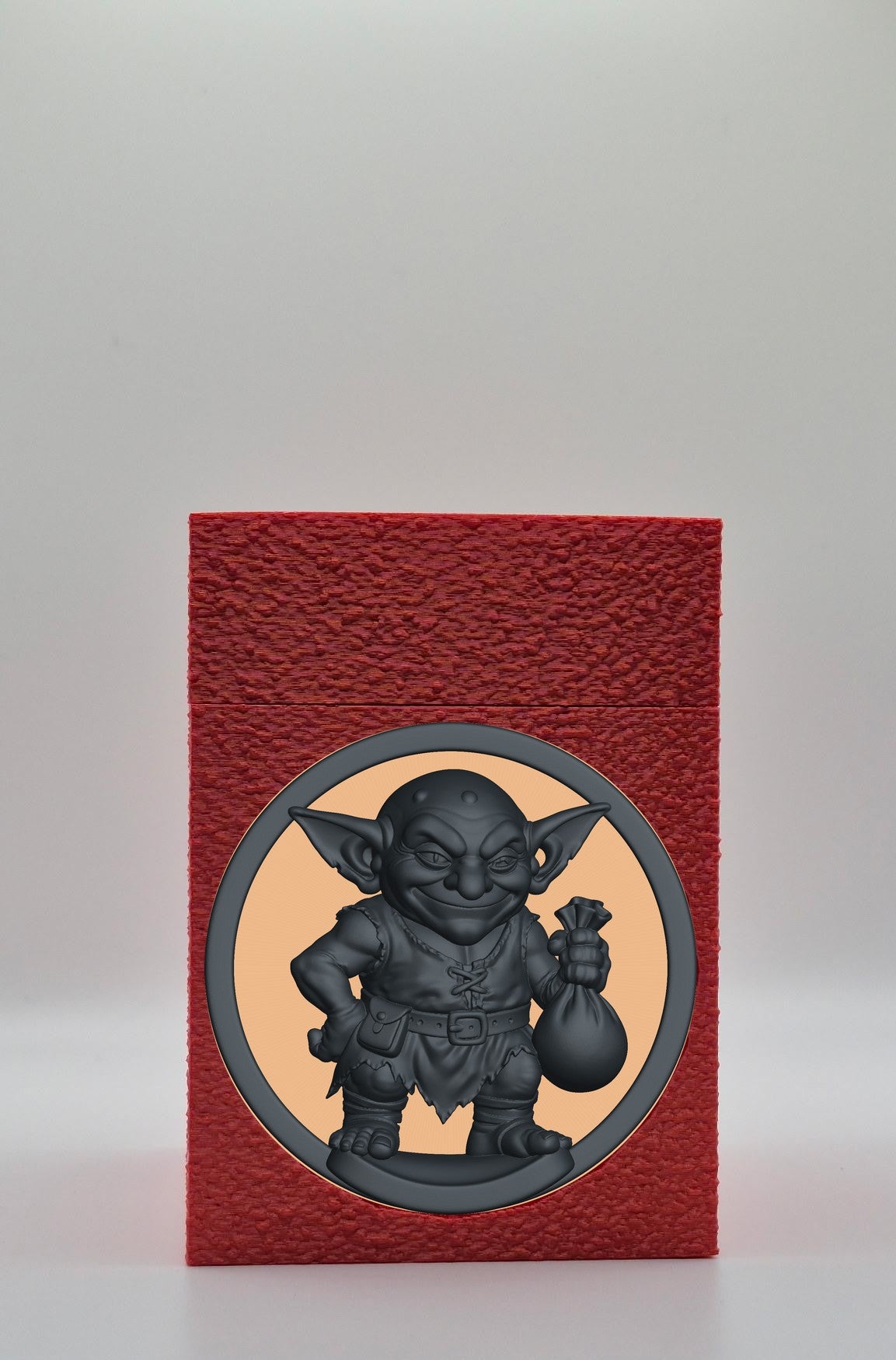 Greedy Goblin Card Box — Red