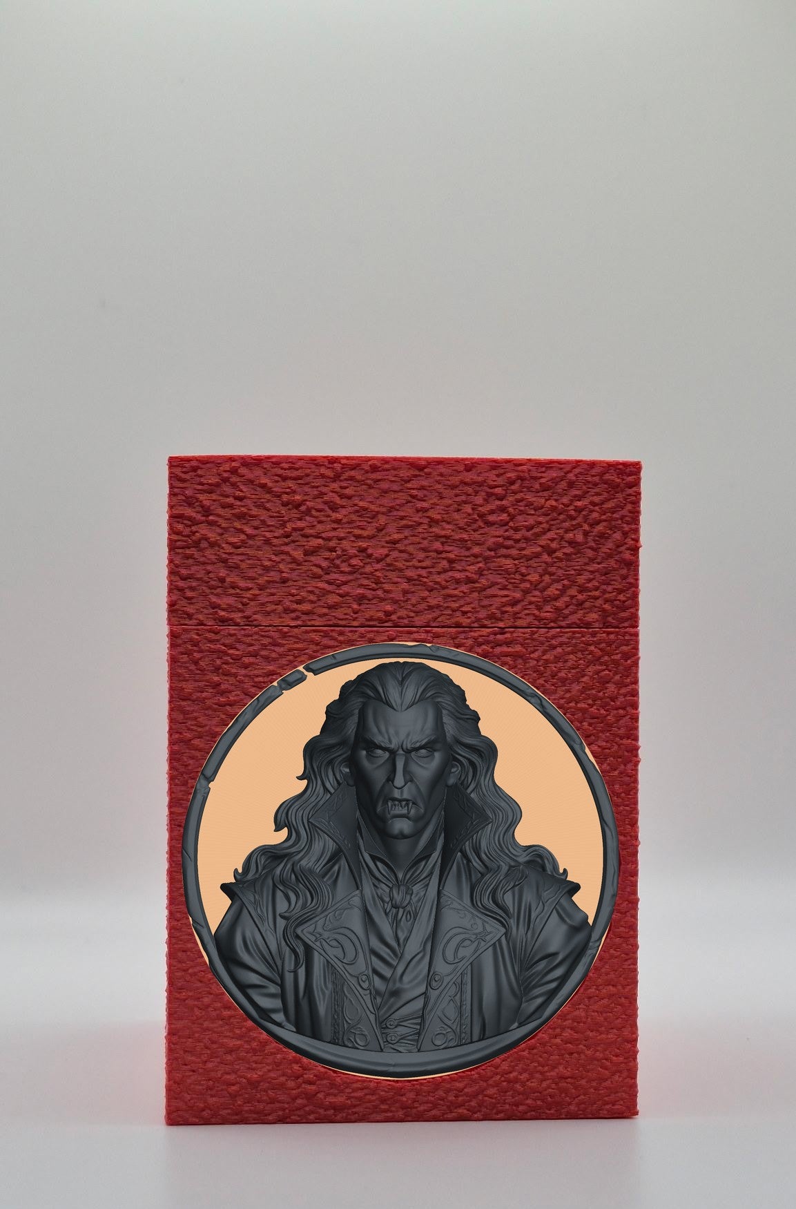Gothic Vampire Card Box — Red