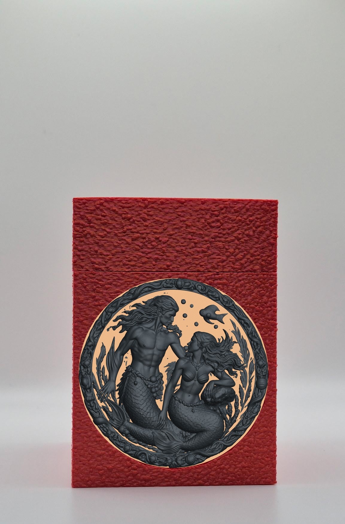 Merfolk Card Box — Red