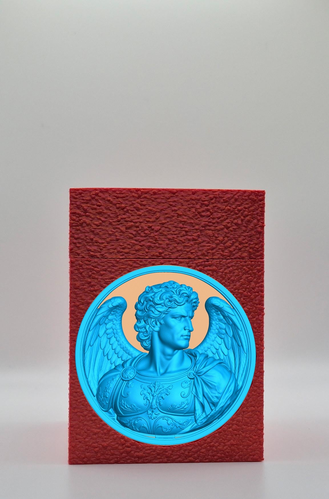 Angel Card Box — Red