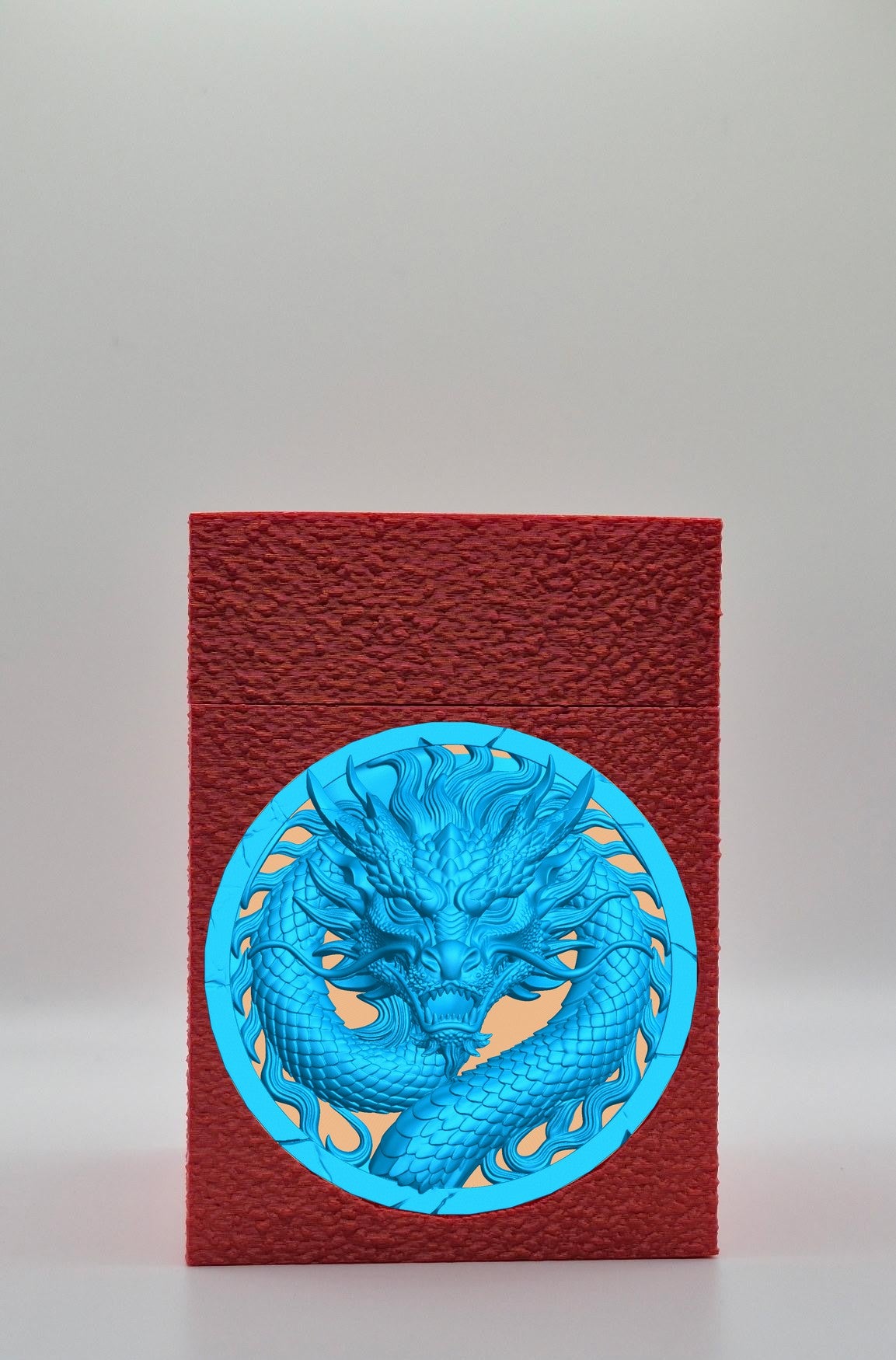 Dragon Card Box — Red