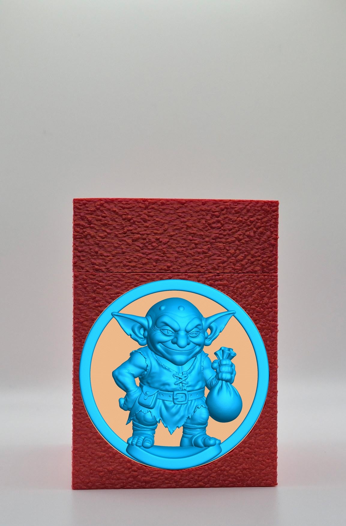 Greedy Goblin Card Box — Red