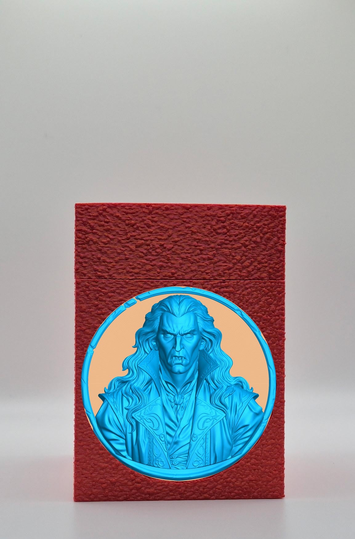 Gothic Vampire Card Box — Red