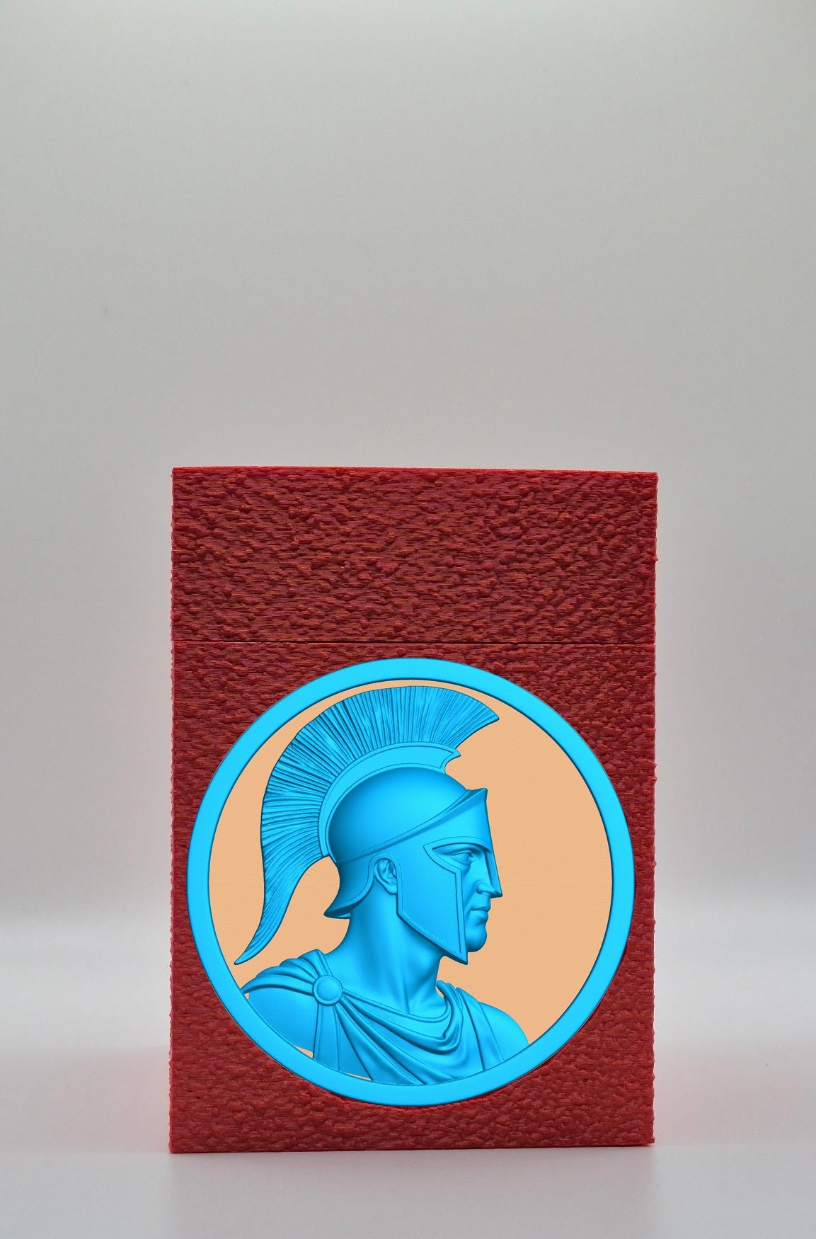 Spartan Card Box — Red