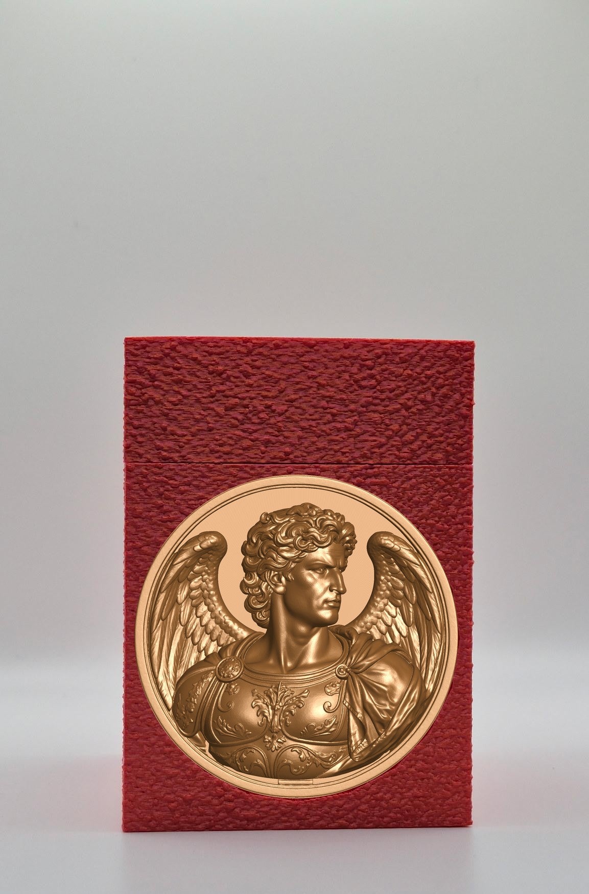 Angel Card Box — Red