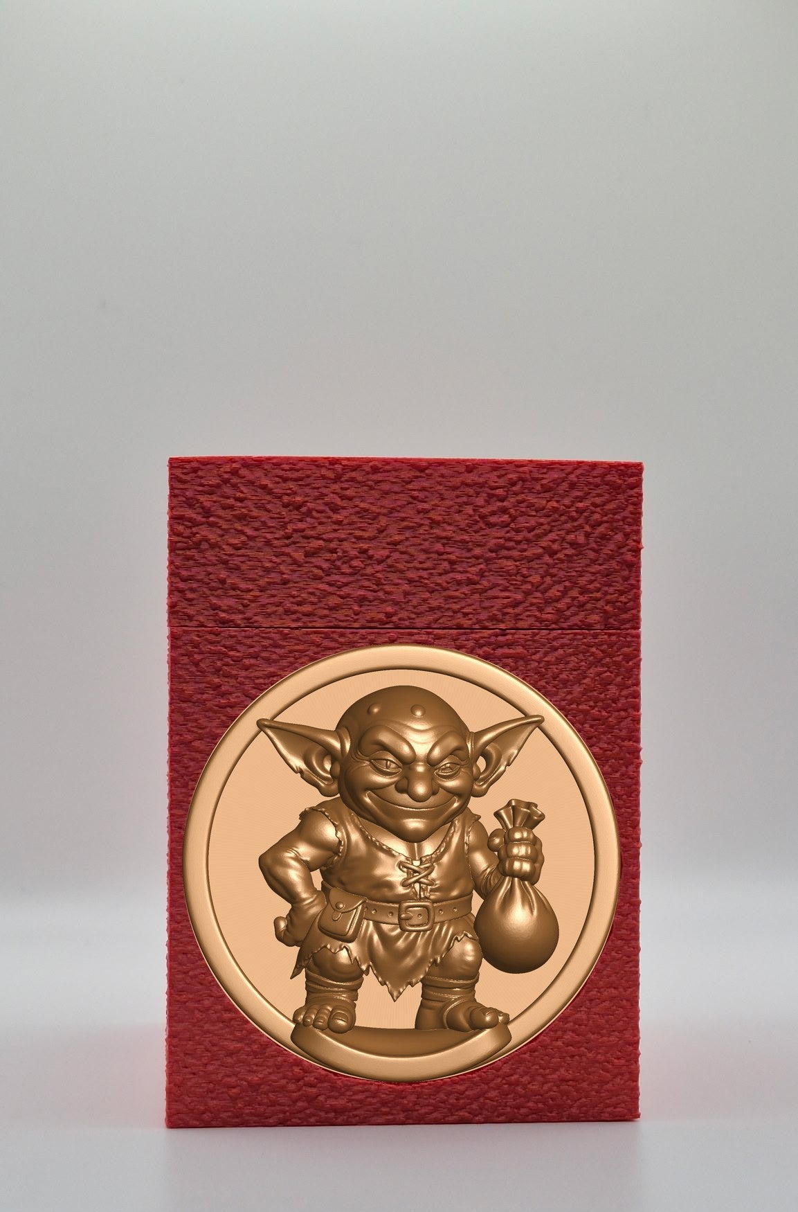 Greedy Goblin Card Box — Red