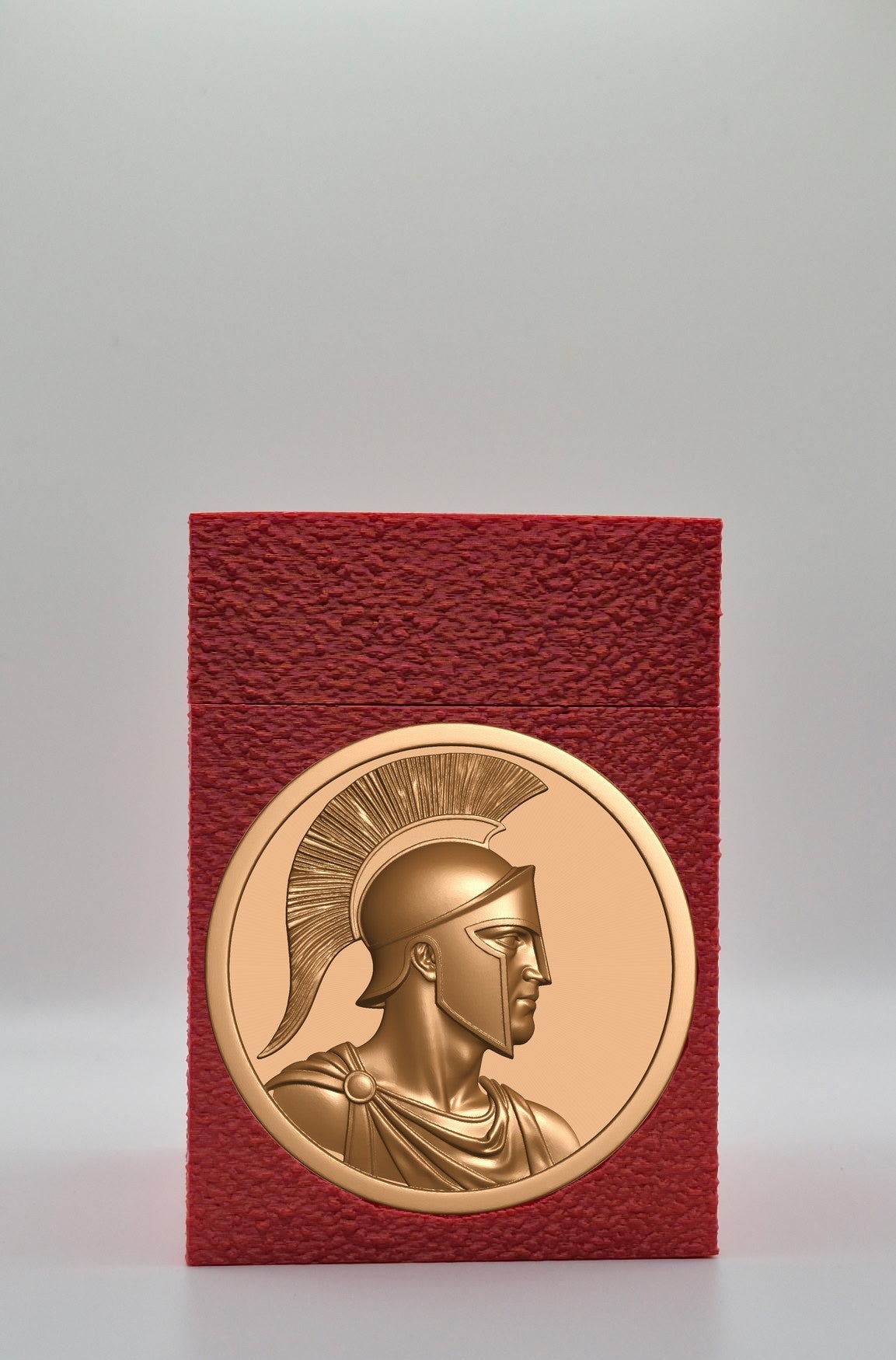 Spartan Card Box — Red