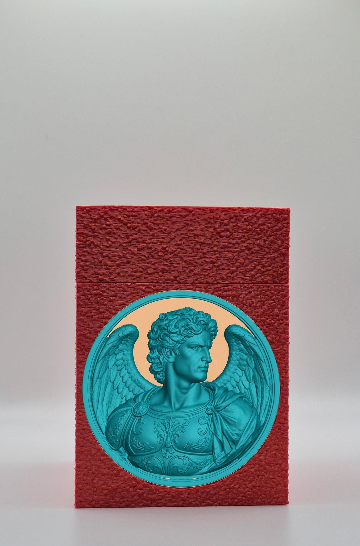 Angel Card Box — Red