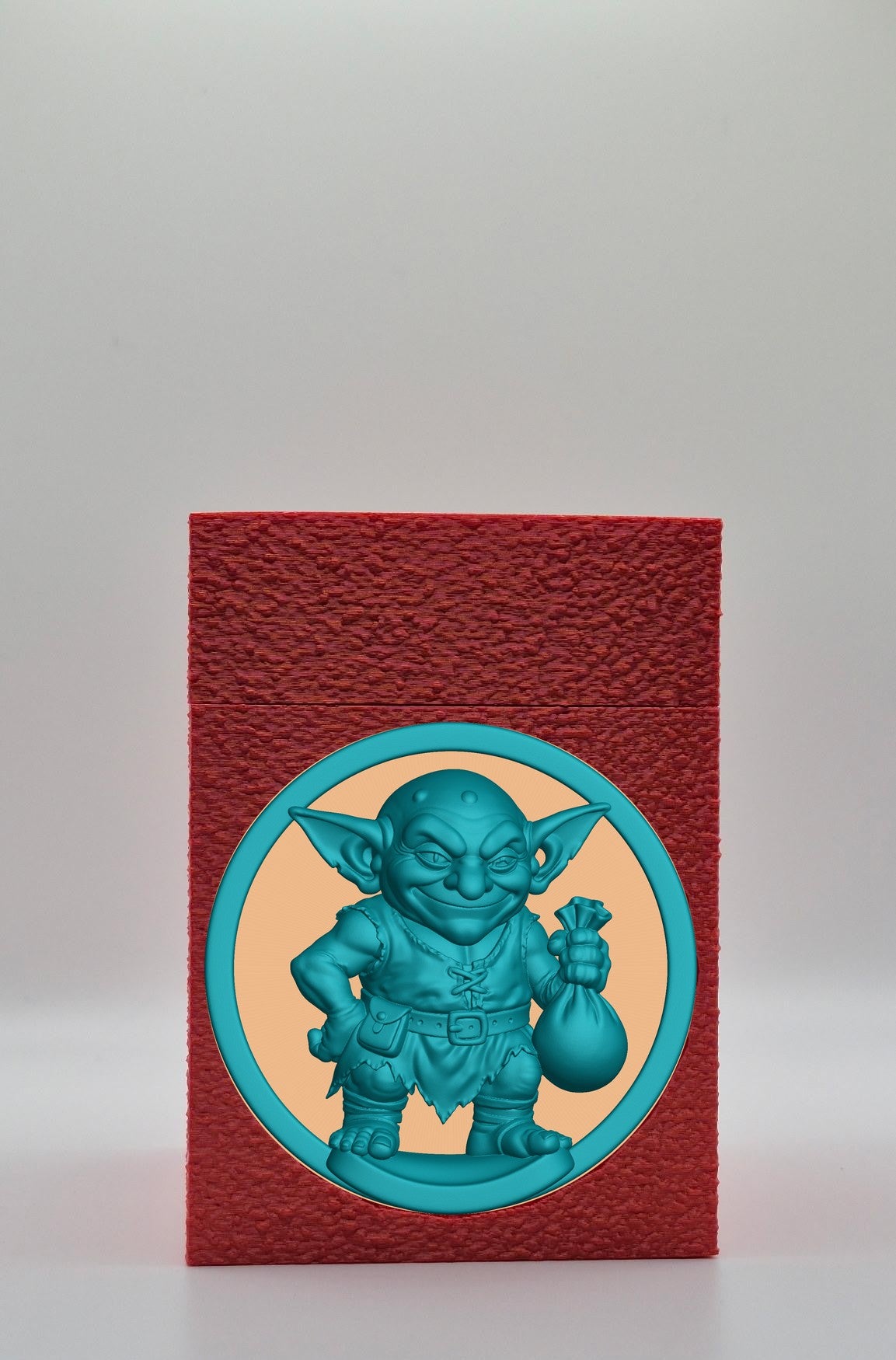 Greedy Goblin Card Box — Red
