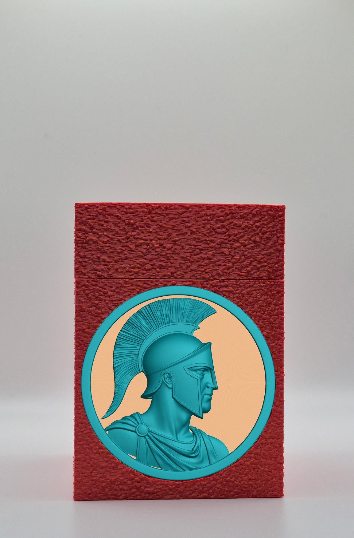 Spartan Card Box — Red