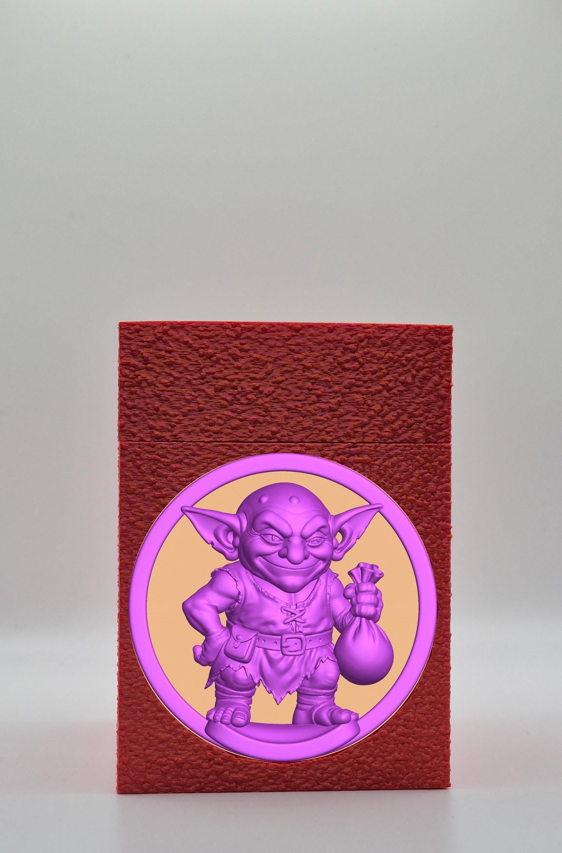 Greedy Goblin Card Box — Red